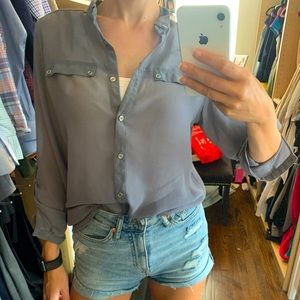 Grey blouse
